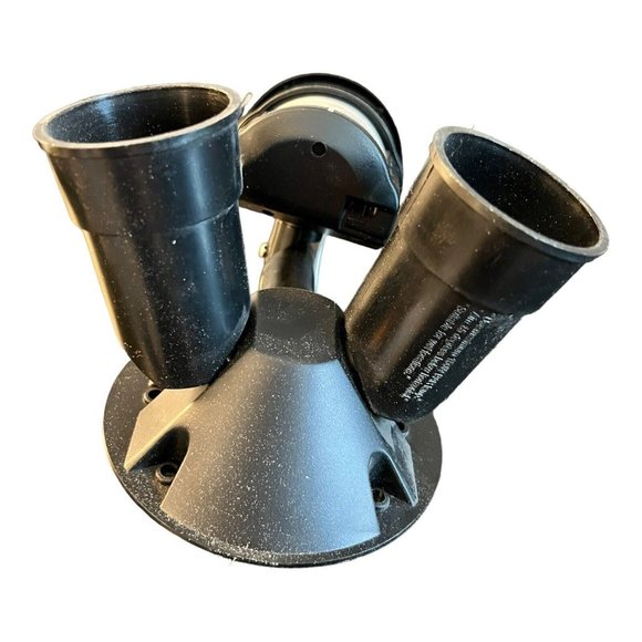 Motion Activated Twin Floodlight kit by Regent, Model MS20 Black - Picture 5 of 13